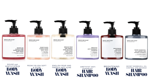 Grace and Glow Body Wash and Shampoo